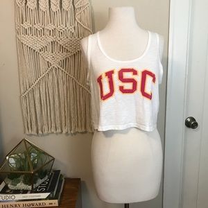 USC Stadium Chic crop top